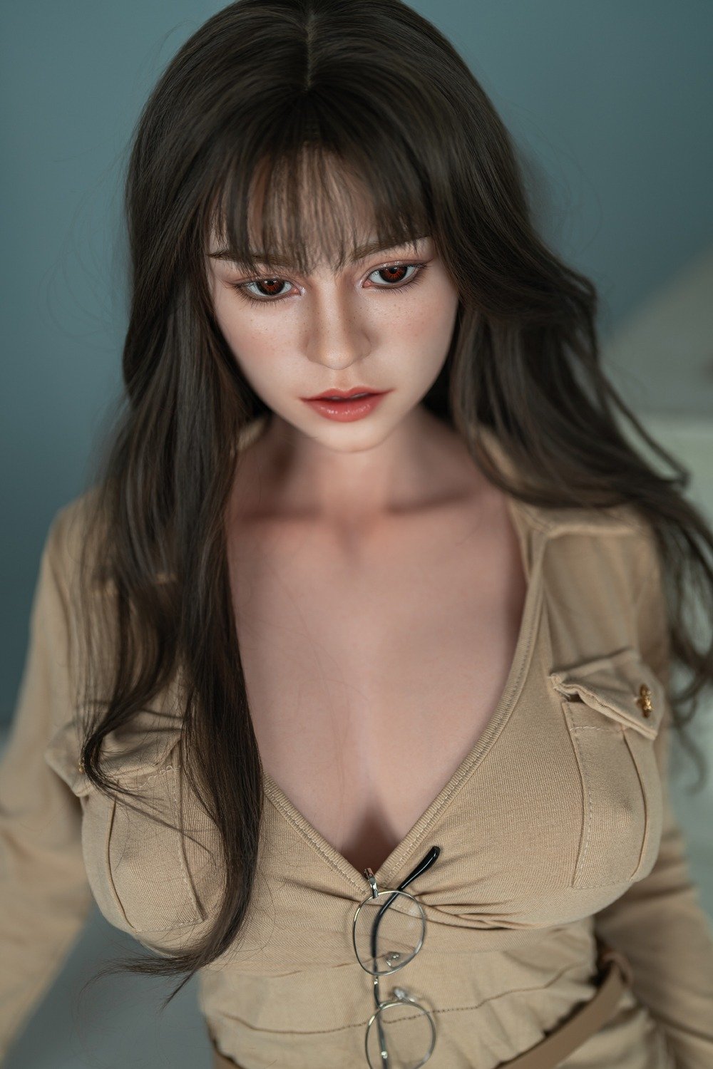 Bianca, 160cm silicone head sex doll, D cup, photo 5