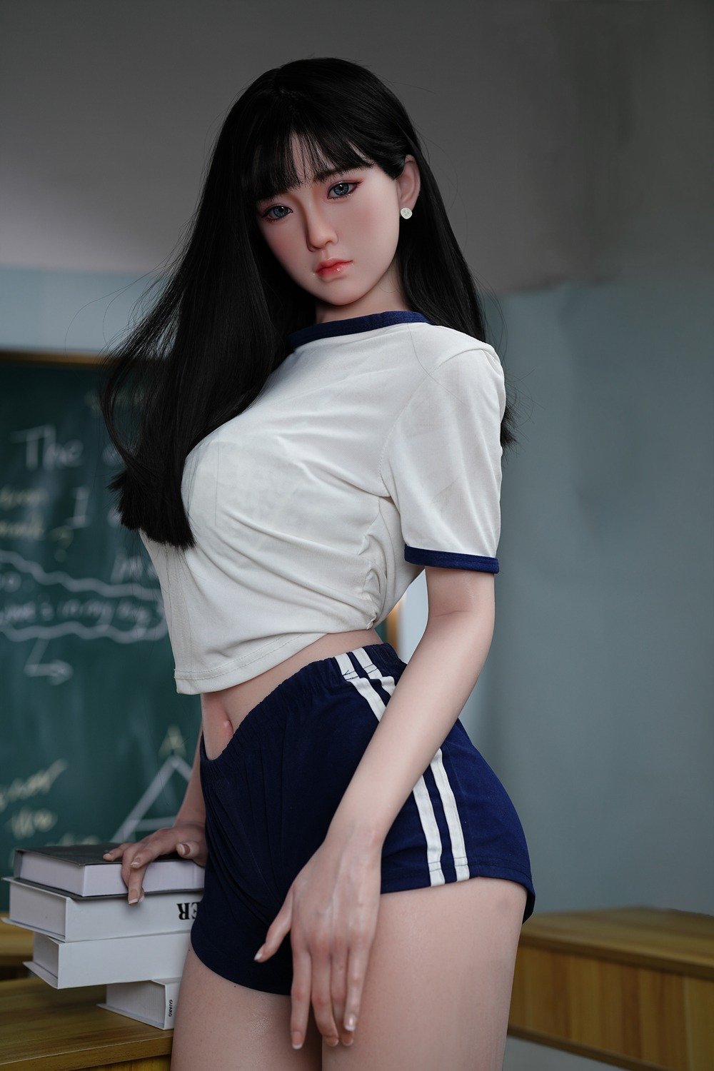 Ophélie, 160cm silicone head sex doll, D cup, photo 2