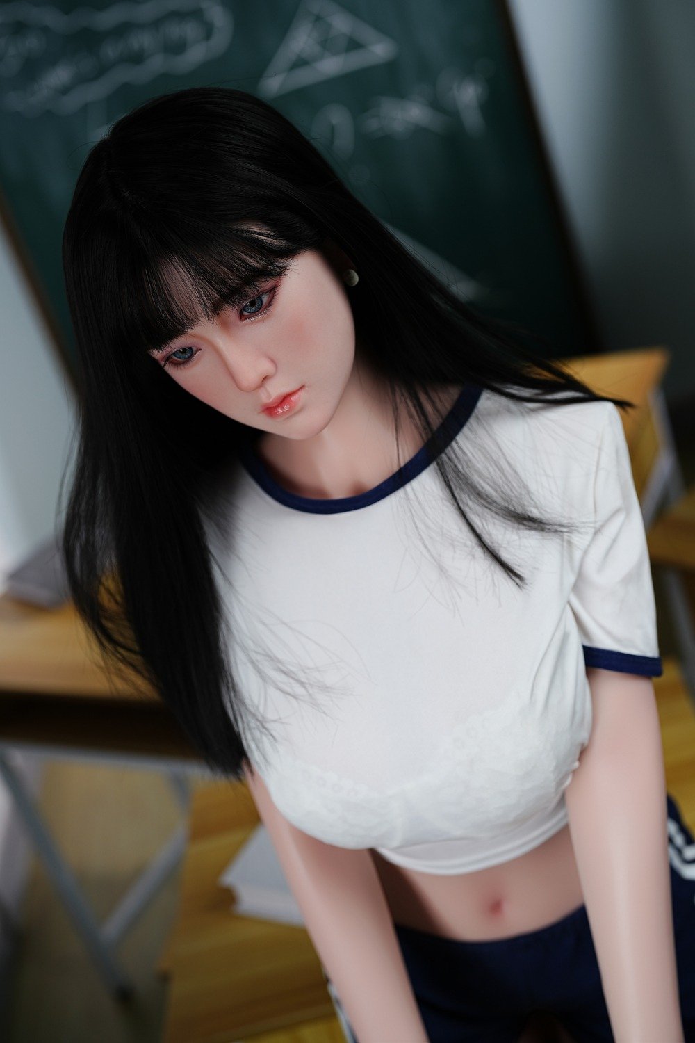 Ophélie, 160cm silicone head sex doll, D cup, photo 3