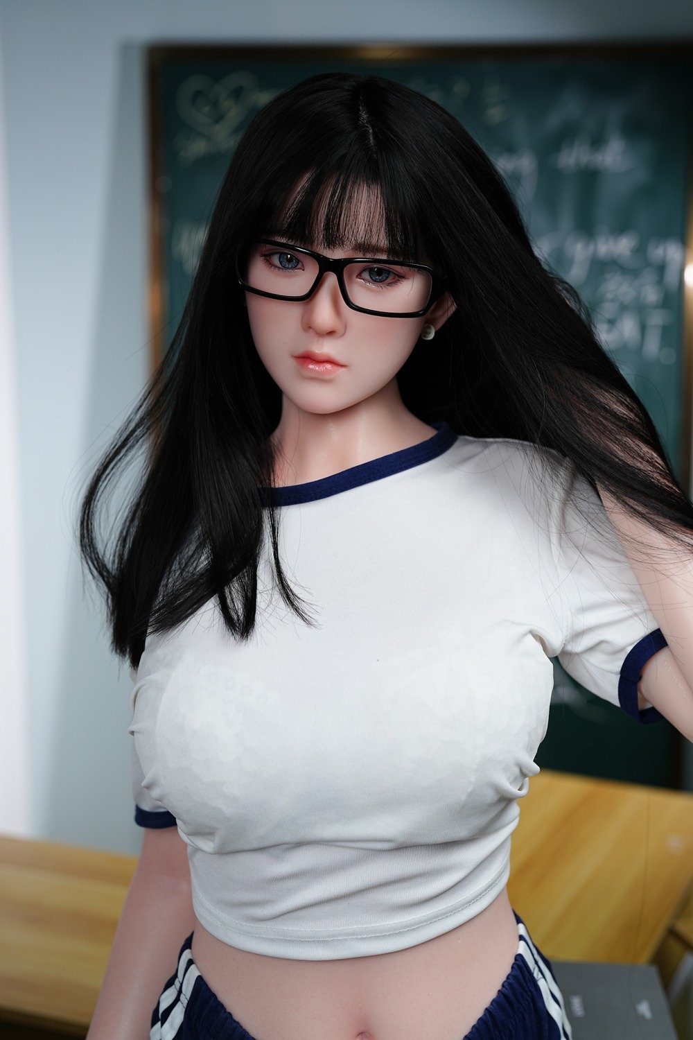 Ophélie, 160cm silicone head sex doll, D cup, photo 4