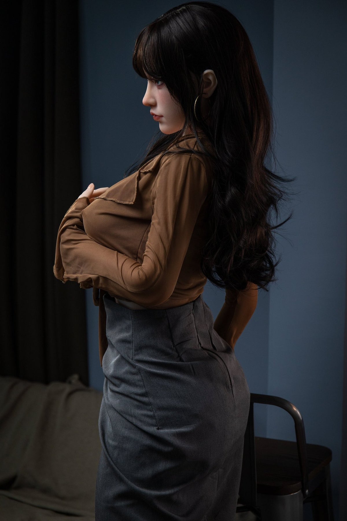 Rosalind, 160/170cm silicone head sex doll, D cup, photo 7